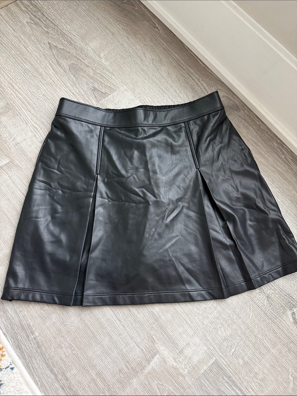 Abercrombie Girls Leather Skirt